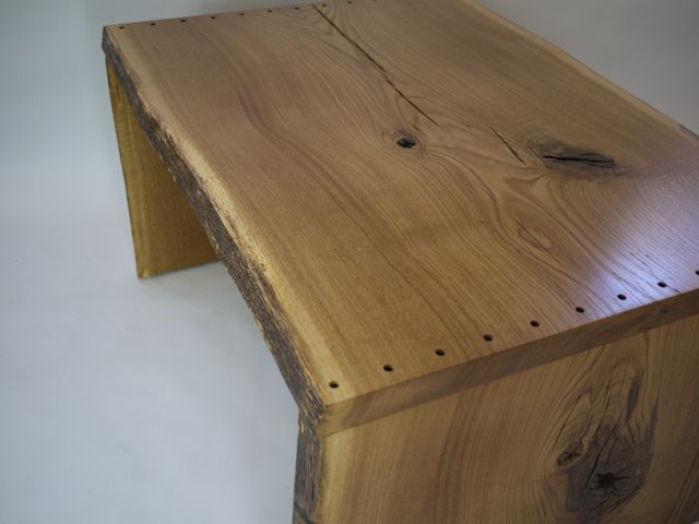 natural oak desk