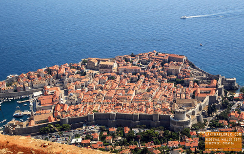 Dubrovnik is among the 10 best medieval walled cities in the world.