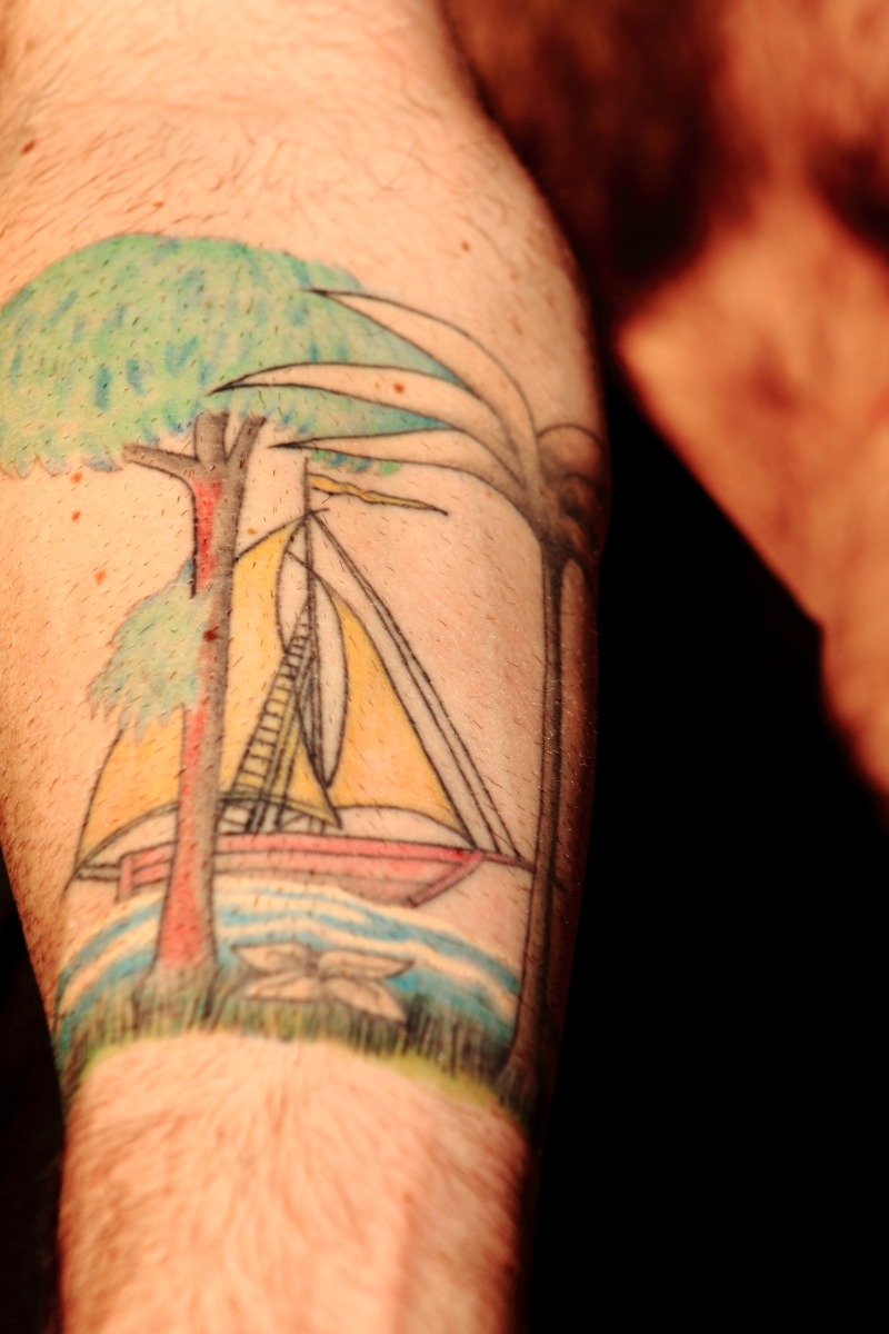 Where The Wild Things Are Tattoo Boat