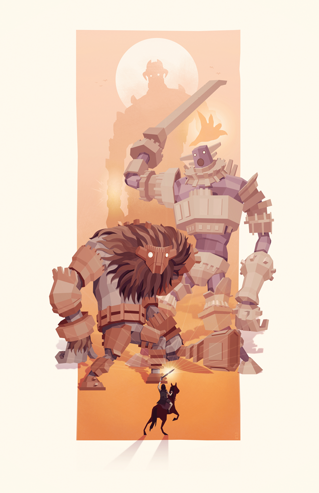 Monsters fight, Shadow of the Colossus