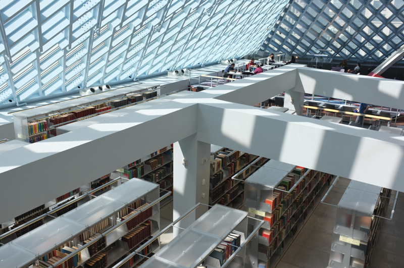 Seattle Central Library Minimally Minimal