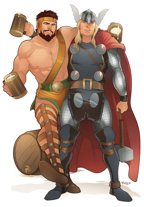 Thor and Hercules commission