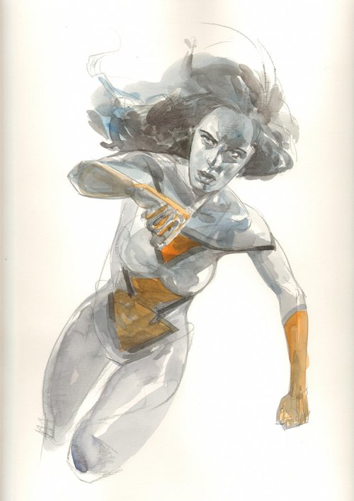 Spider-Woman commission by Alex Maleev