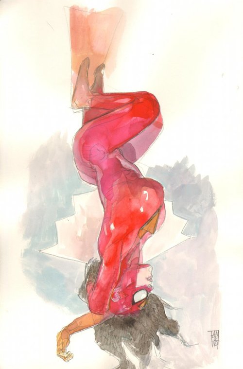  Spider-Woman commission by Alex Maleev