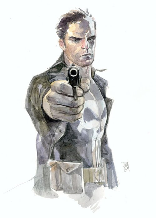 Punisher commission by Alex Maleev