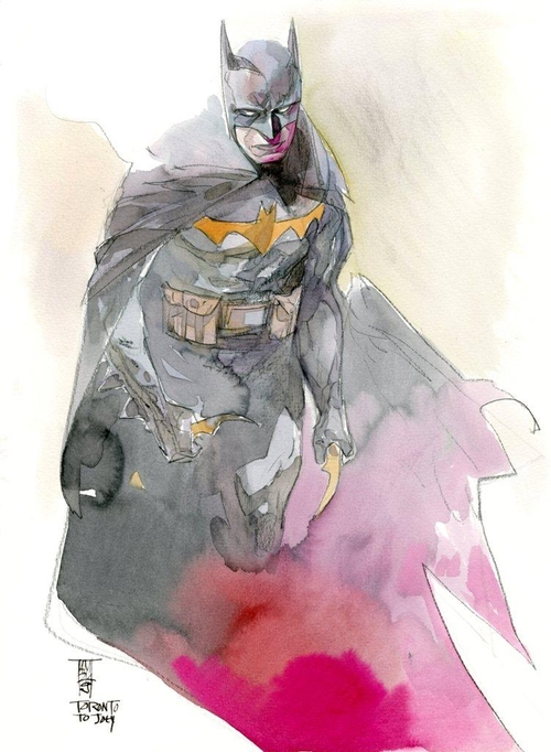 Batman commission by Alex Maleev