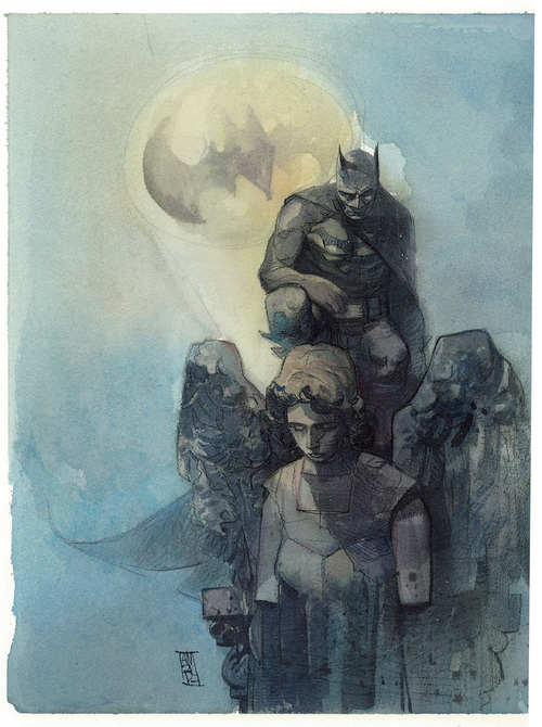 Batman commission by Alex Maleev