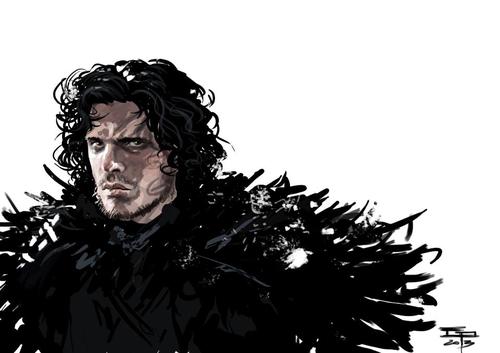 Jon Snow by Germán Peralta