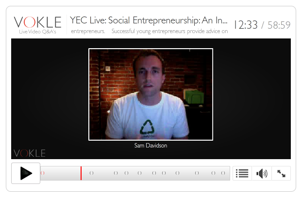 Social Entrepreneurship Video