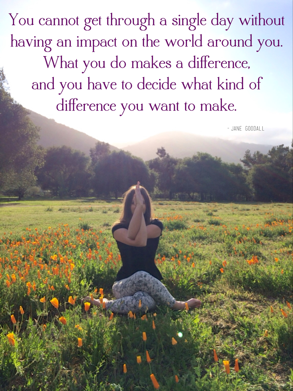What you do makes a difference. via sarahdigrazia.com