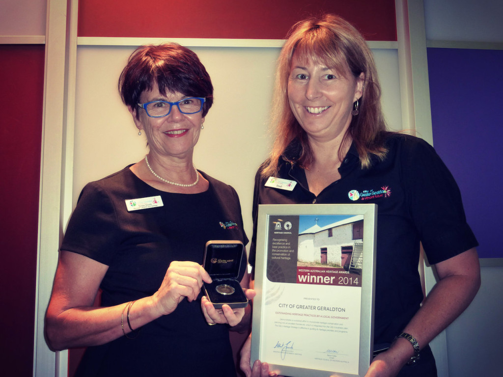 Geraldton Library - Heritage Award 2014 - Susan & Trudi