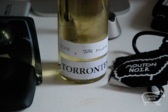 08 Torrontes from Mendoza-This is going to be HOT-CODE NOIR