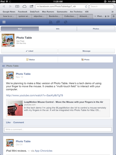 iPhone Link to Facebook Page Works