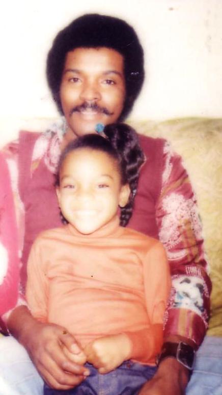 A 1970s era photo of me and my Daddy.&nbsp;