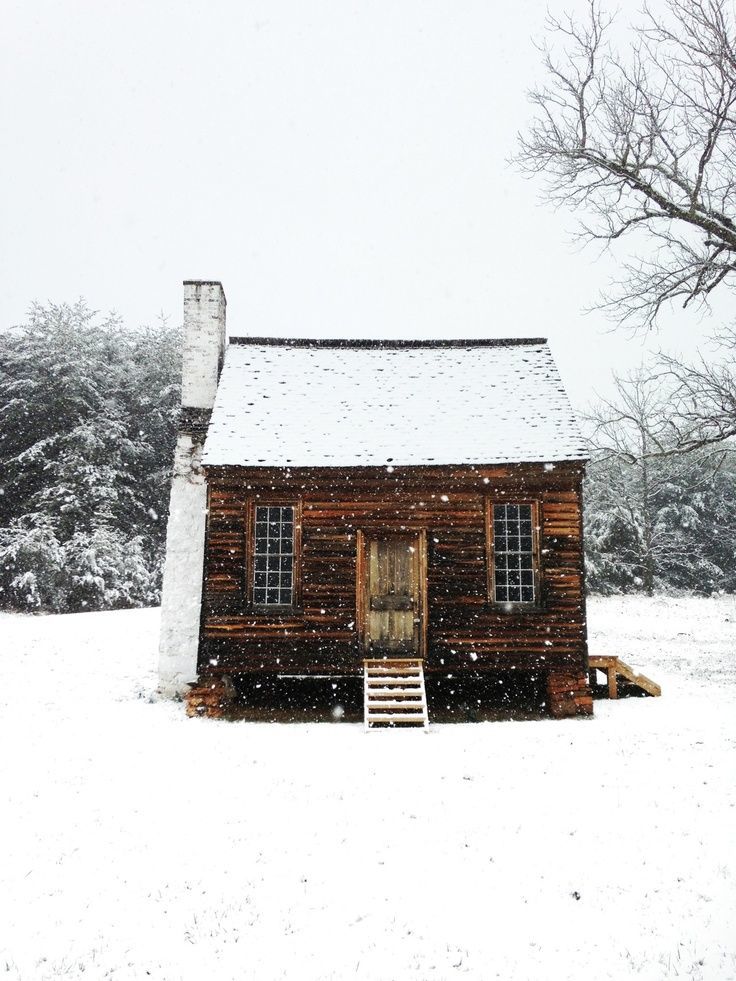   Snowed cabin  