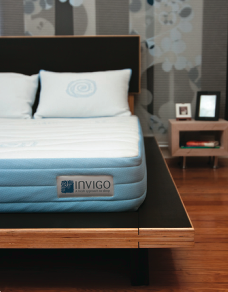 invigo platform bed mattress