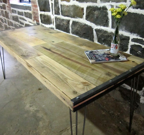 recycled brooklyn table