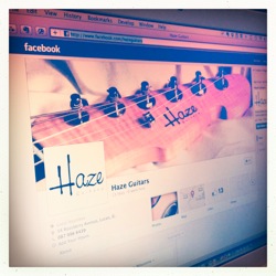 Haze Guitars on Facebook