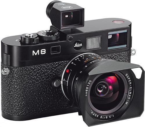 Leica M8 with 18mm Super-Elmar-M and Viewfinder