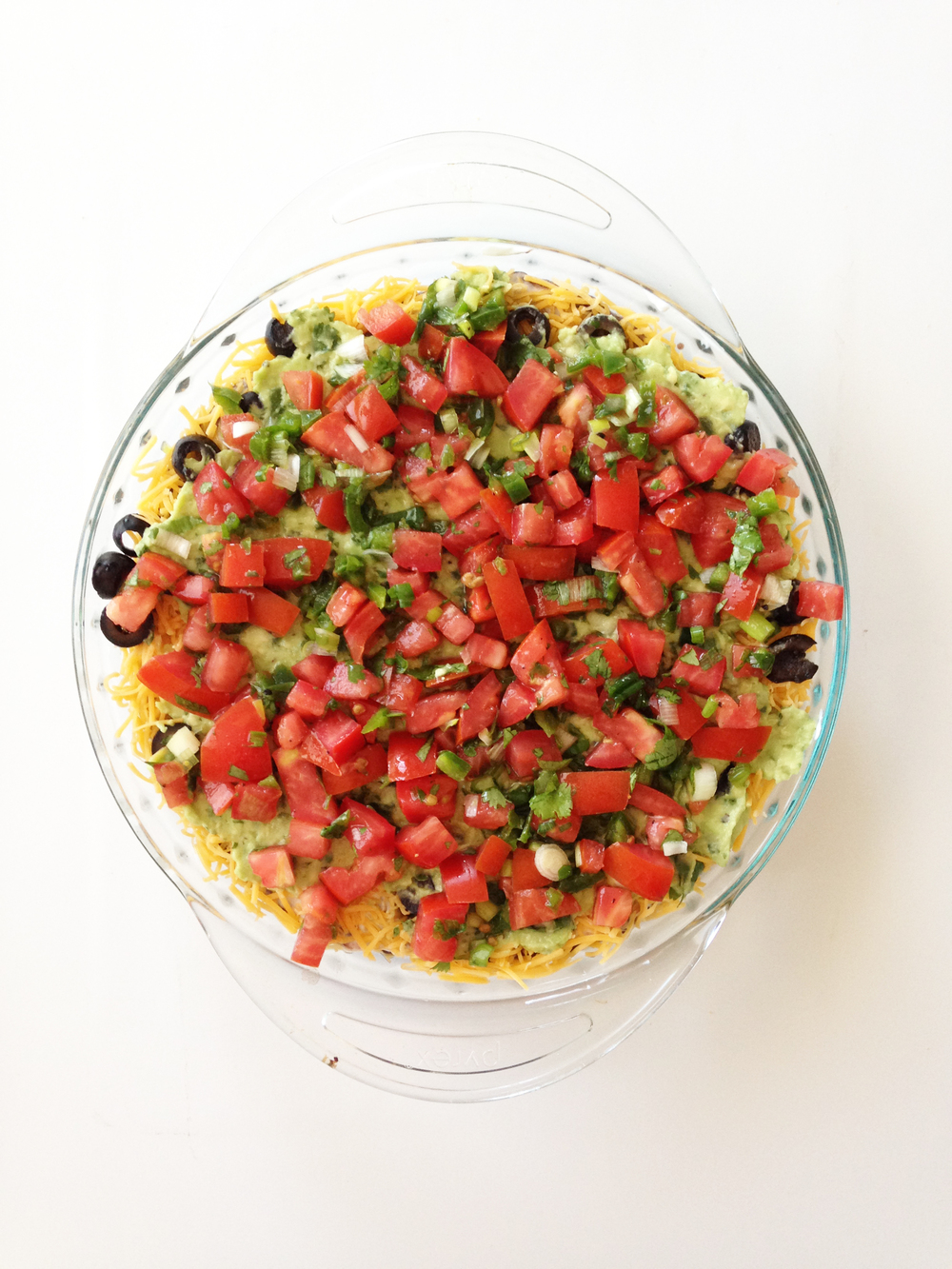 healthified 7 layer dip
