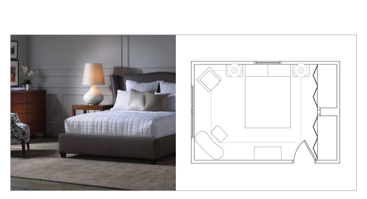 12x11 bedroom furniture layout