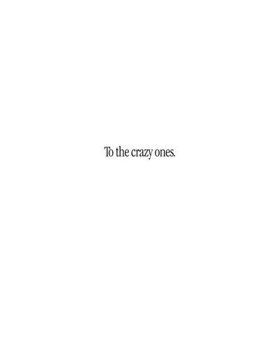  "Crazy Ones" four page ad. 