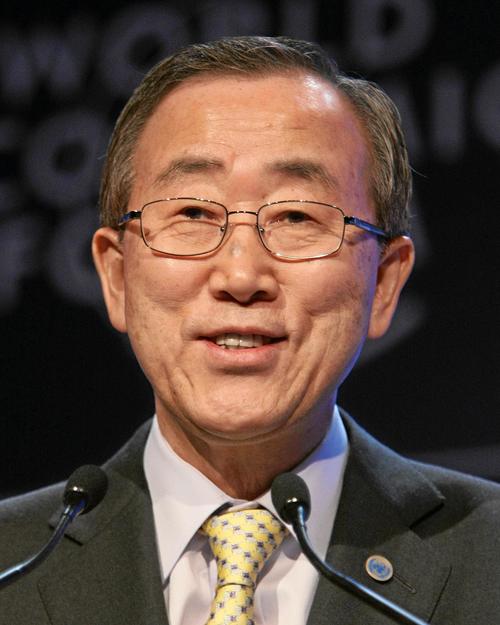 U.N. Secretary-General Ban Ki-moon. Credit: World Economic Forum.