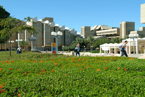 Click photo to download. Caption: Ben-Gurion University of the Negev (whose  campus is pictured) scientists have developed a satellite that will be  Israel's new "eye" in the sky. Credit: BGU/Connecticut Jewish Ledger.
