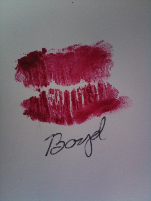 Boyd Logans kiss