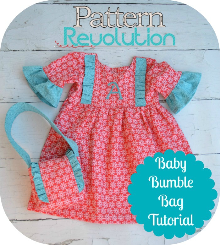Free Baby Bumble Bag Tutorial from patternrevolution.com