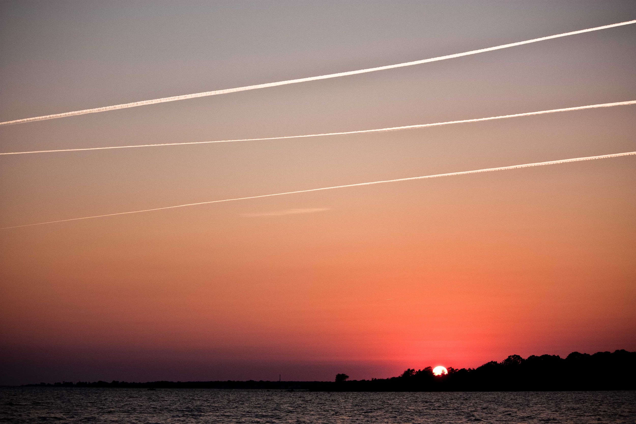 fishers island sound sunset alue optics