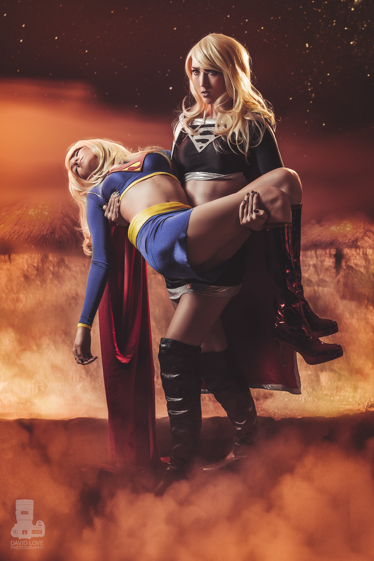 Heather1337 and Jenifer Ann are Supergirl — Photo by David Love