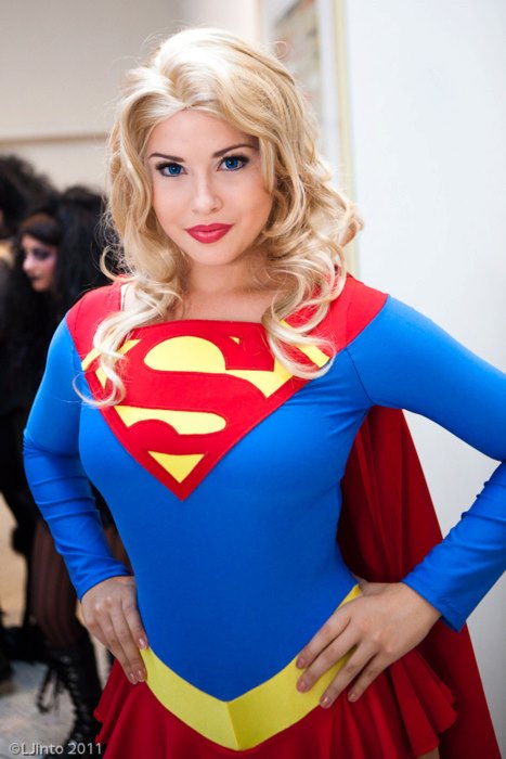 Milla Bishop is Supergirl