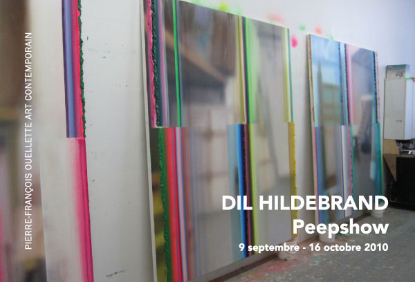 Painter Dil Hildebrand's Art Exhibition Peepshow & Long Drop Artsist Monograph Book Launch