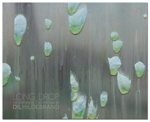 Cover - Long Drop: The Paintings of Dil Hildebrand. Published by Anteism
