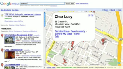 Google Local Business Search