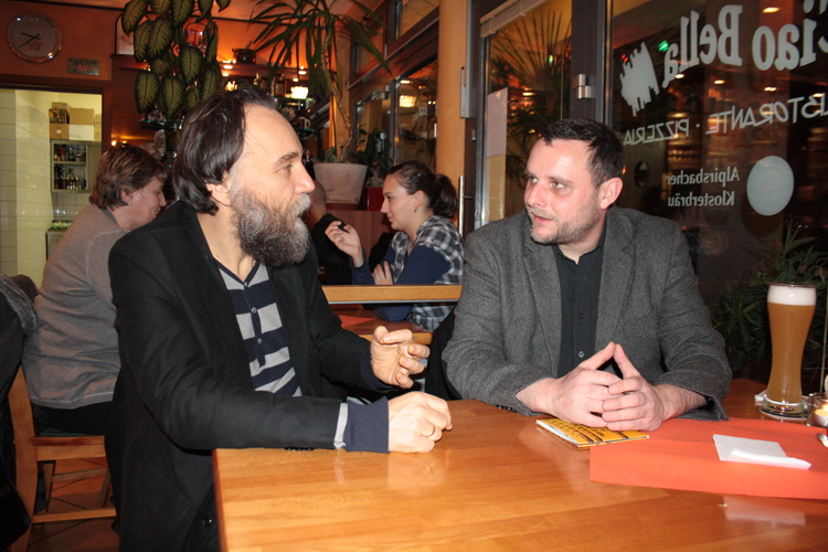 Prof. Alexandr Dugin and Manuel Ochsenreiter 