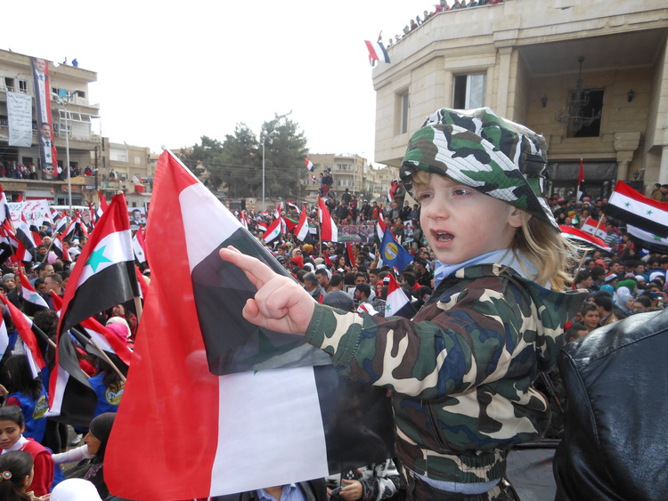 Celebration in Al-Nabk: Liberation of the city