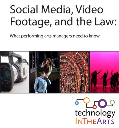 Social Media, Video Footage and the Law report from Technology in the Arts