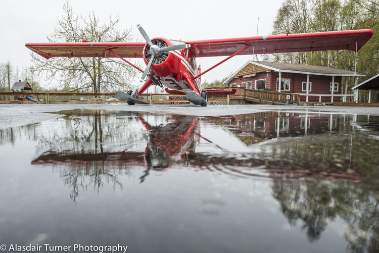 The story of my week.  Most of my time in Talkeetna was spent watching it rain.  