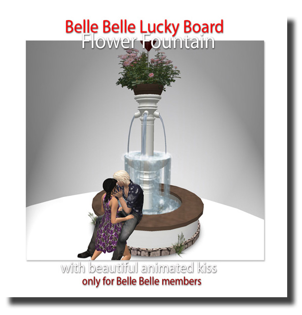 Belle Belle Flower Fountain PIC