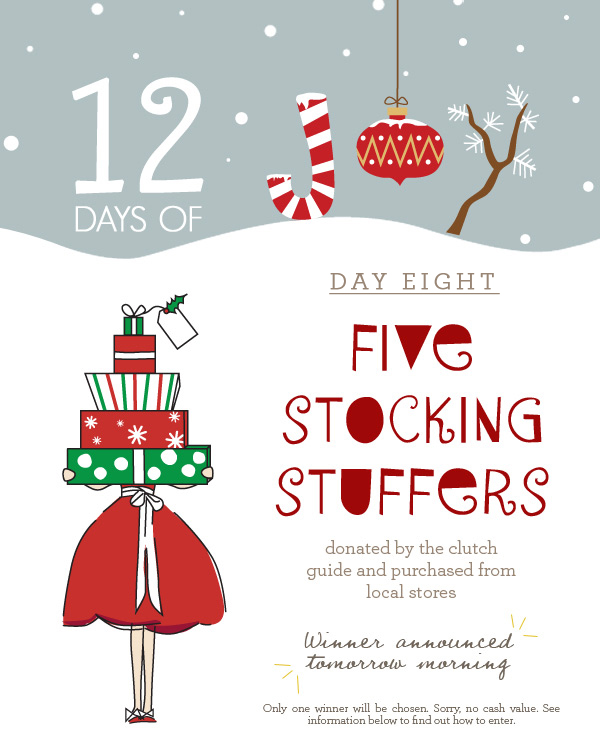 12 Days of Joy Day 8 - Five Stocking Stuffers
