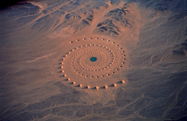 Desert Breath by Danae Stratou, Alexandra Stratou, and Stella Constantinides in the Sahara of El Gouna, Egypt.