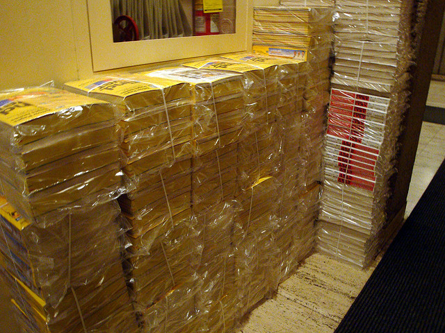 Yellow Pages stack