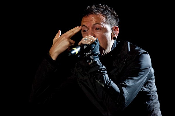 Pull the trigger - Chester Bennington of Linkin Park