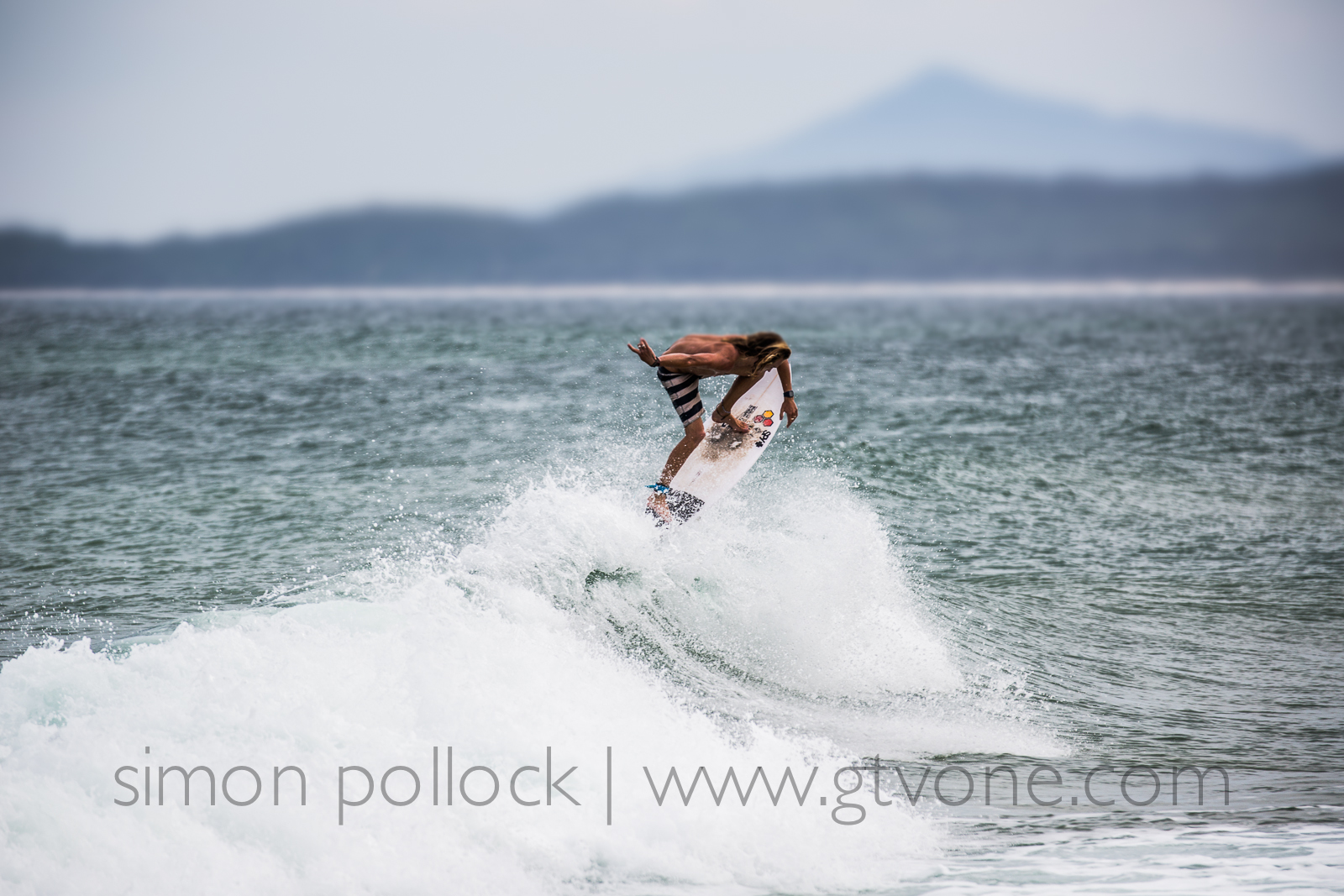 Mitch Pollard surfing Sawtell