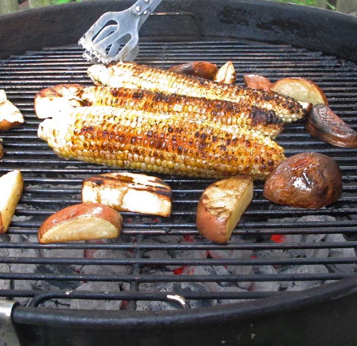 how to grill corn