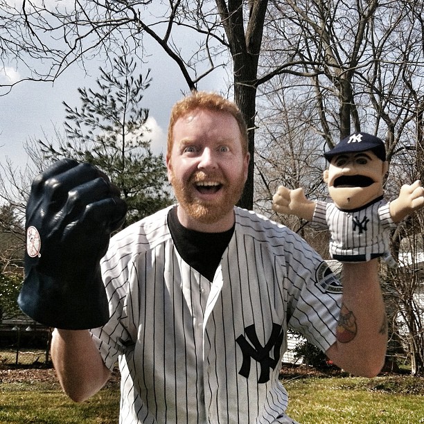 Dave and Yankee Puppet