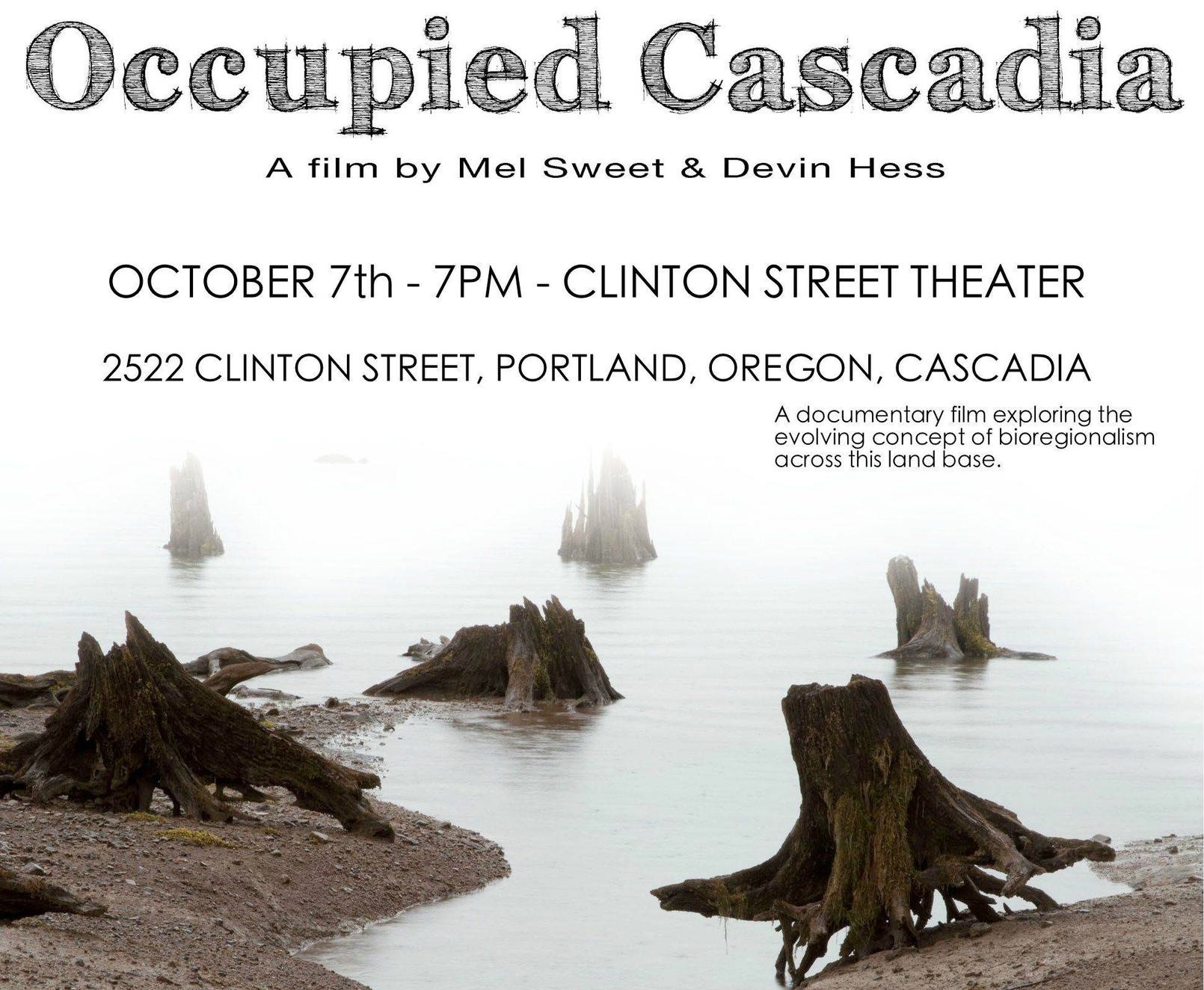 Occupied Cascadia Poster