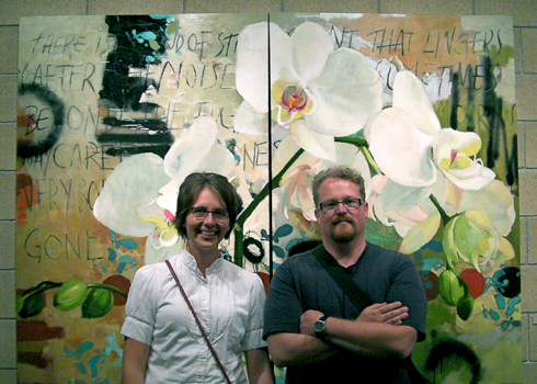 Todd and Jen at A Gallery